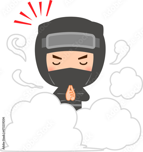 忍術を使う忍者