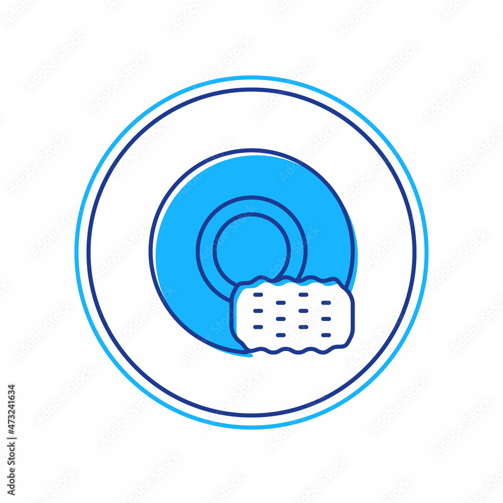 Filled outline Washing dishes icon isolated on white background. Cleaning dishes icon. Dishwasher sign. Clean tableware sign. Vector Filled outline Washing dishes icon isolated on white background. Cleaning dishes icon. Dishwasher sign. Clean tableware sign. Vector