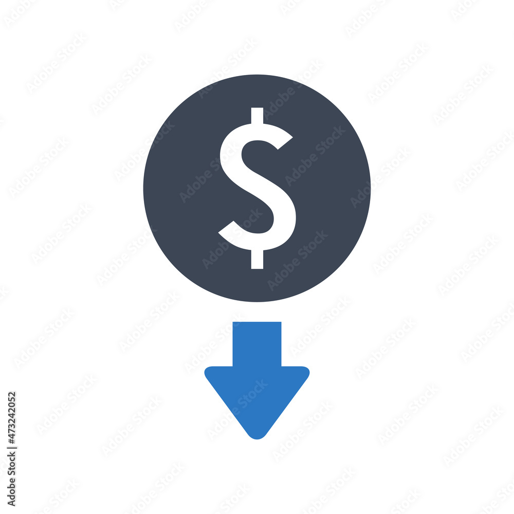 Money withdrawal icon vector graphic Money withdrawal icon vector graphic