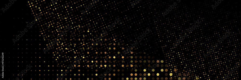 Shining bokeh isolated on transparent background. Golden bokeh lights with glowing particles isolated. Christmas concept