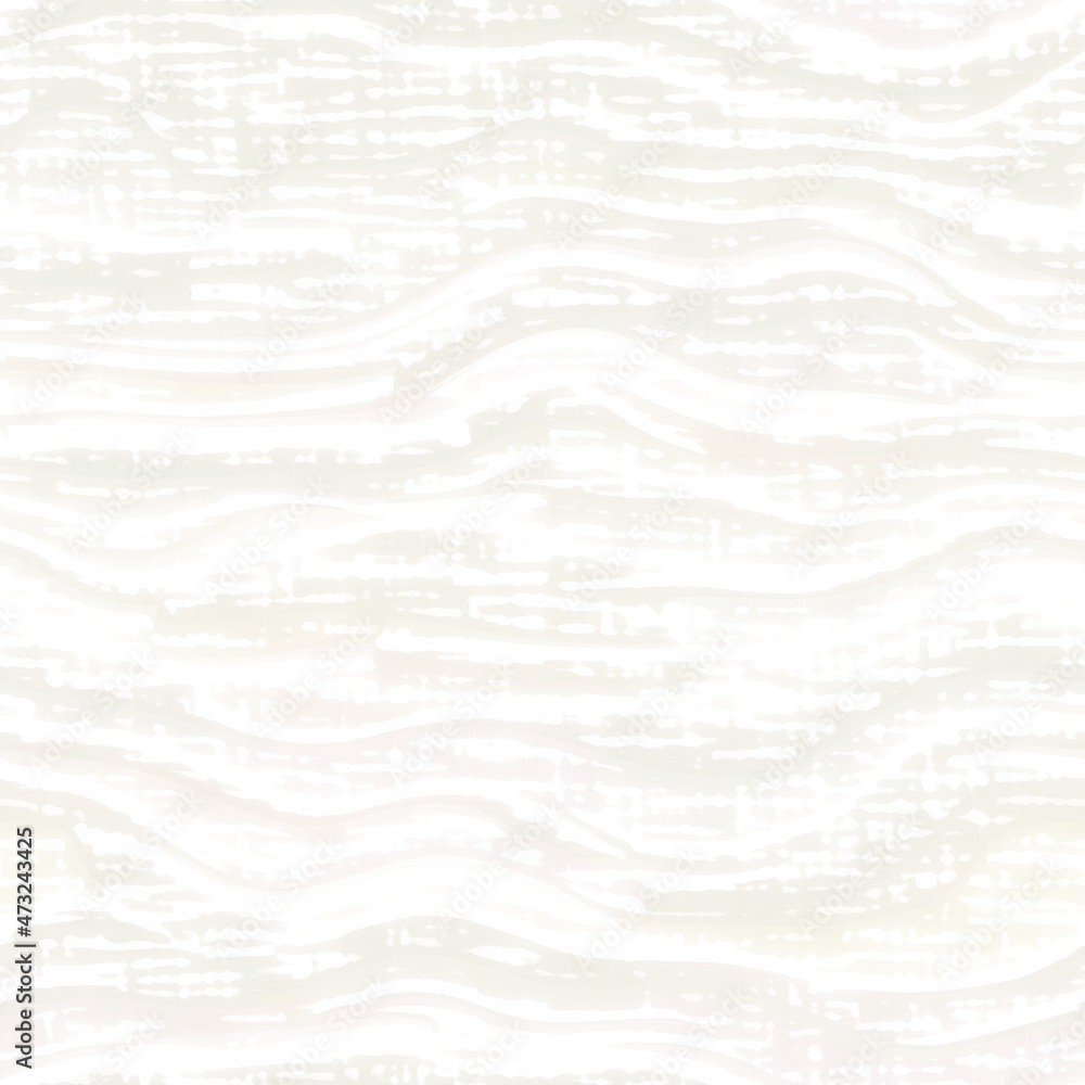 Fototapete Neutral white on white striped rice paper texture. Seamless subtle irregular stripe tonal background tile. Minimal elegant material great for wedding stationery. 