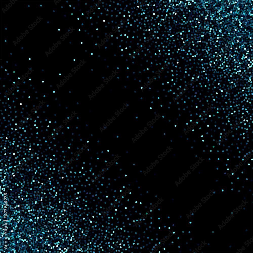 Beautiful shiny blue glitter textured vector