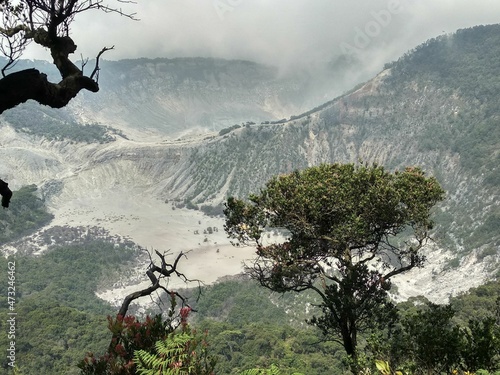 Tangkupan Parahu Mount's Crater photo