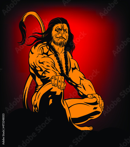Foto Lord Hanuman jayanti special,  Hanuman Jayanti festival of India and Happy Dussehra celebration