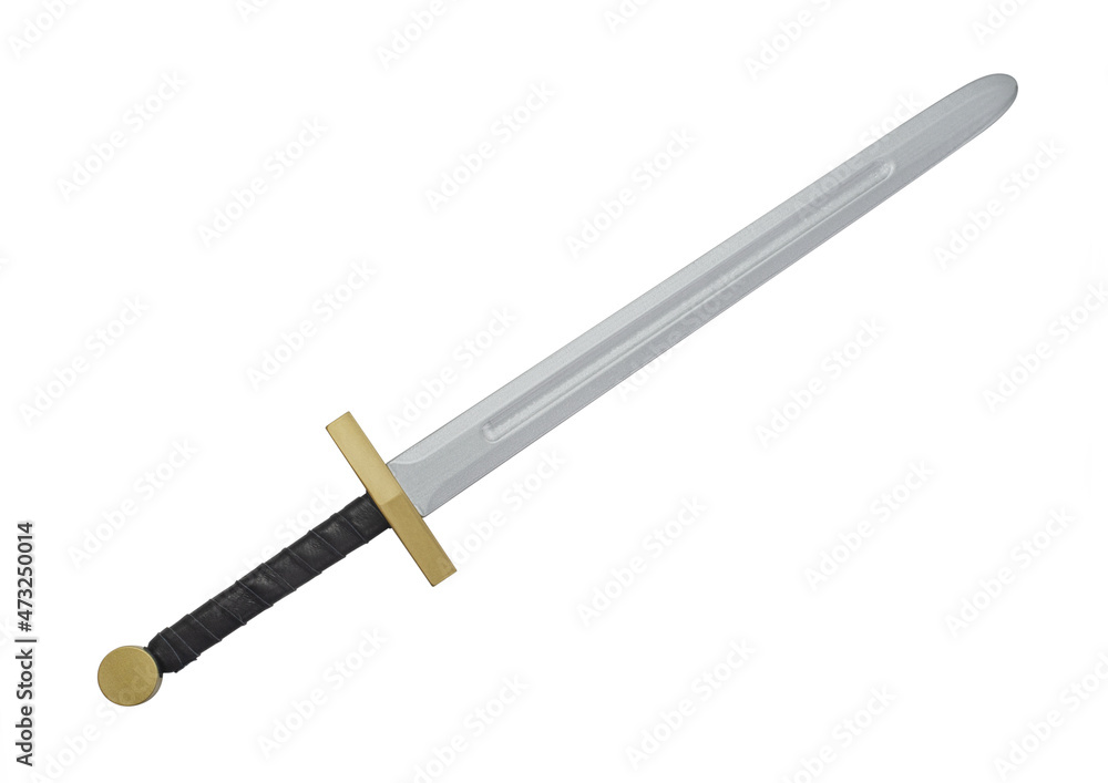Toy sword isolated Toy sword isolated