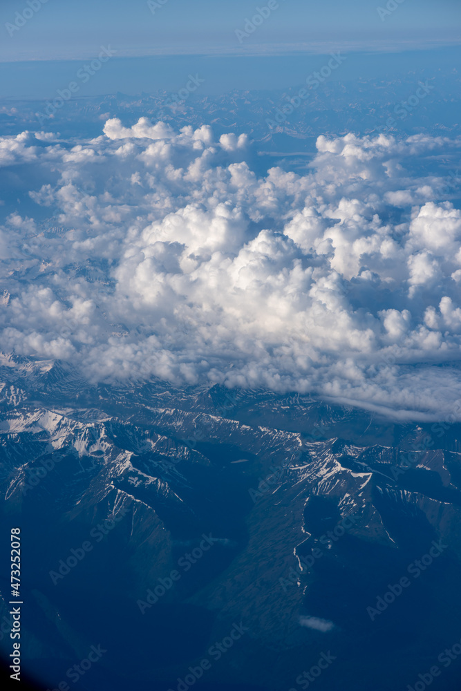 Fototapeta premium View of the clouds from the plane