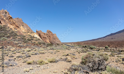 Volcanic landscape of the Canary Islands, Spain