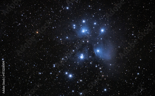 Pleiades star cluster