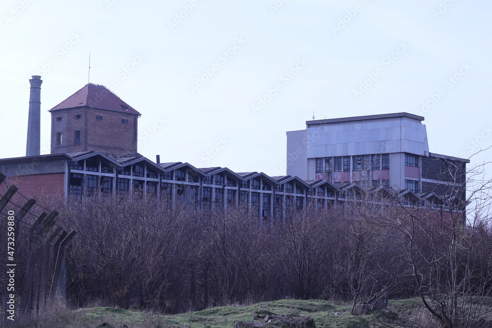 a beer factory in Becej that has stopped working