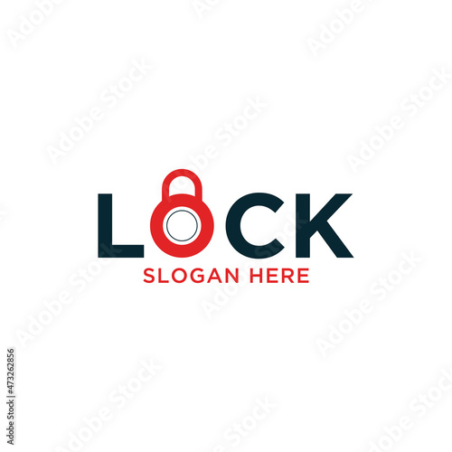 Logo lock suitable for security, factory or privacy