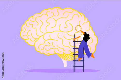 Konstfotografi medical examination of the brain