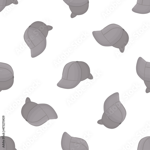 Illustration on theme colored pattern hats sherlock holmes