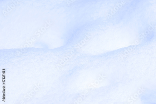 Defocused background of fresh snow, abstract winter view © Jurga Jot