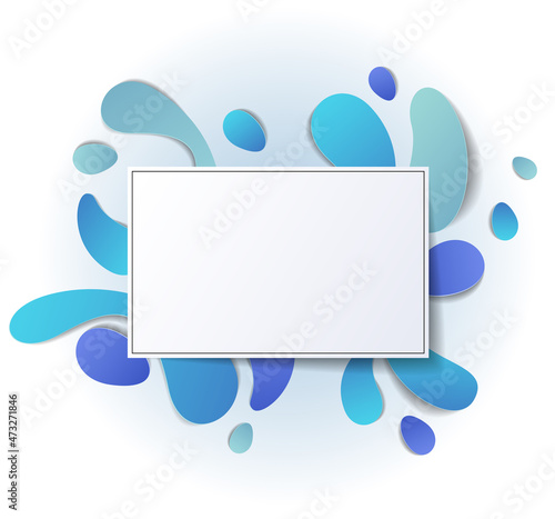 Summer frame with copy spac...