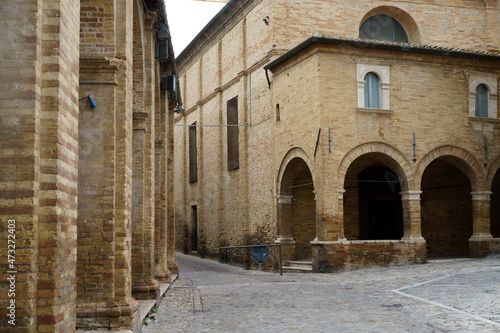 Fototapeta Naklejka Na Ścianę i Meble -  Offida, historic town in Ascoli Piceno province, Marches