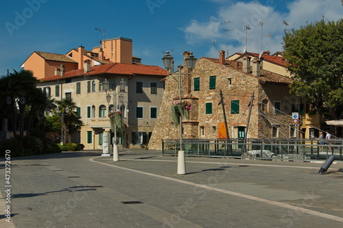 Rests of Basilica della Corte on Piazza della Corte in Grado, Italy, Europe  © kstipek