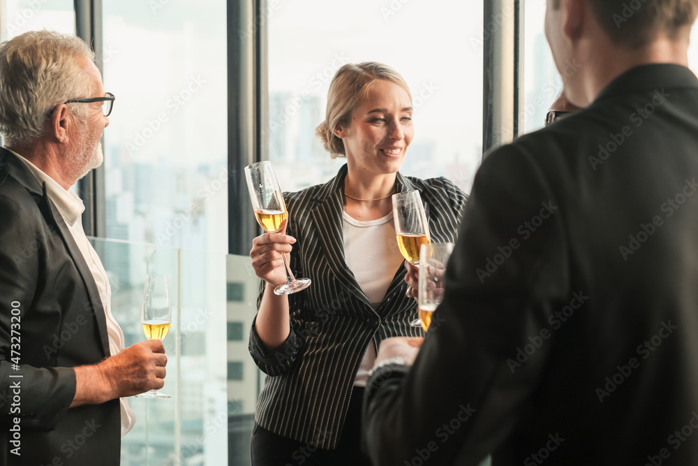 Business People Party Celebration after working Business People Party Celebration after working