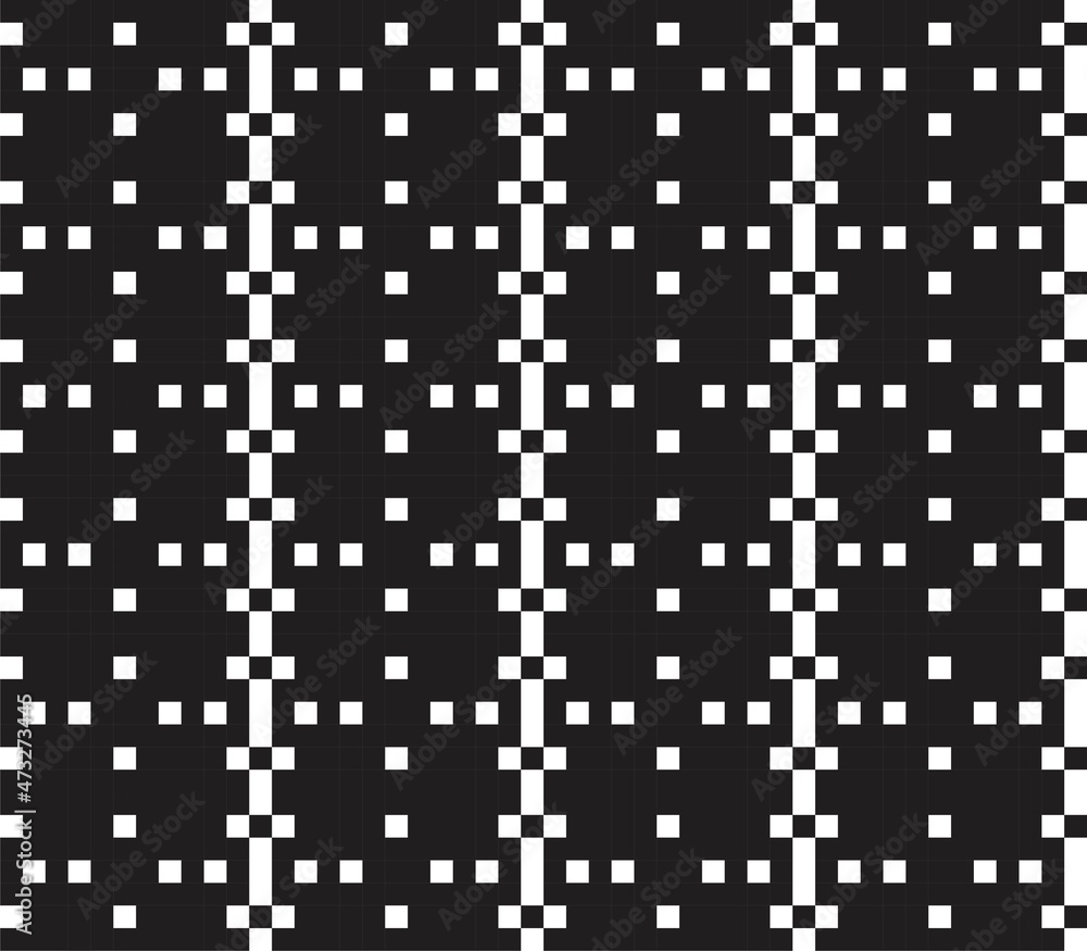 Fototapeta premium Christmas Fair Isle Seamless Pattern Background