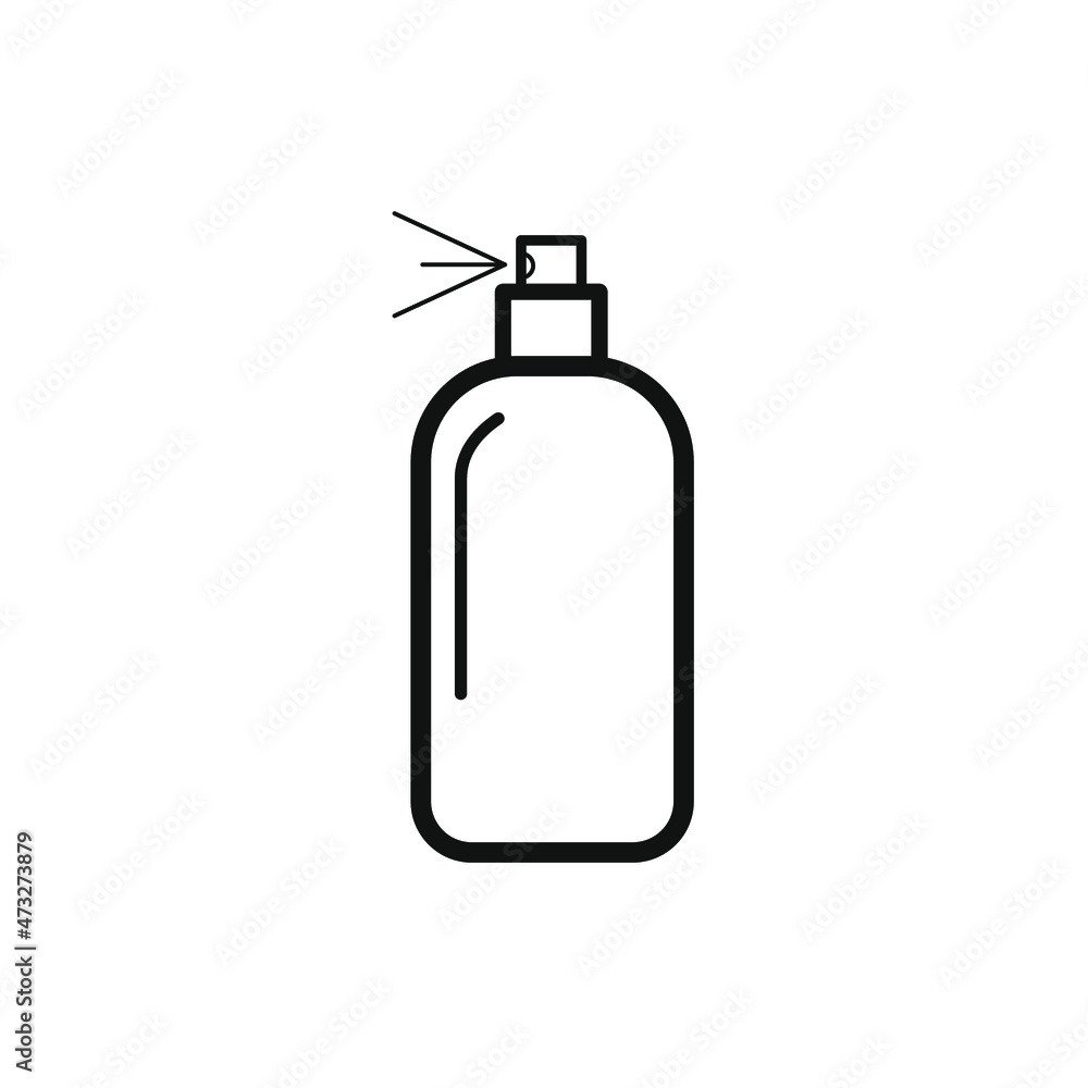 Bottle spray icons symbol vector elements for infographic web Bottle spray icons symbol vector elements for infographic web