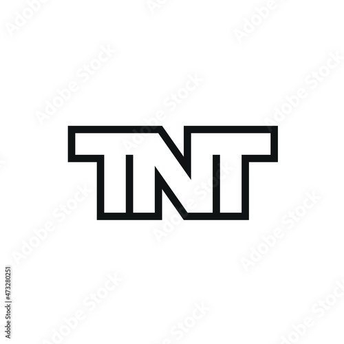 initials TNT logo design inspiration photo