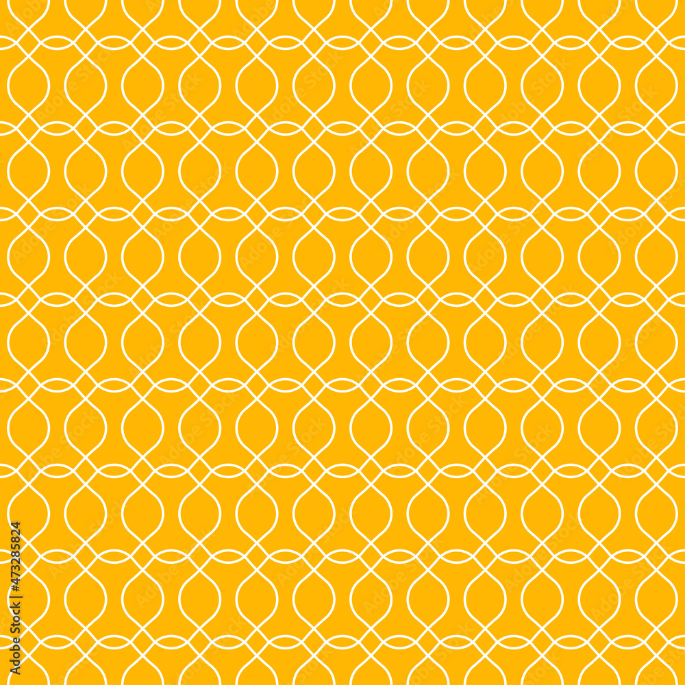 Geometric shapes seamless pattern with yellow background. Geometric shapes seamless pattern with yellow background.