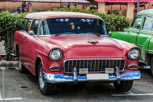 Wunderschöner Oldtimer auf Kuba  © Bittner KAUFBILD.de