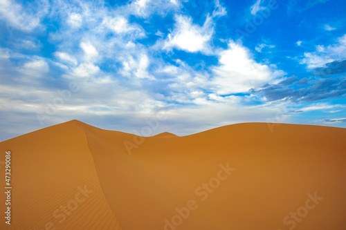 Sand dunes of Erg Chebbi  Morocco