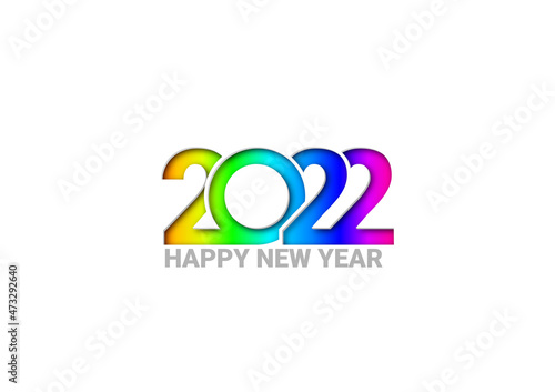 Free Download Business Happy New Year 2022 greeting card. 2022 year of the tiger. Vector illustration for greeting card, banner for website, social media banner, marketing material. - GFXLoad
