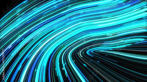 Abstract colorful lines vector background, stylish color background 