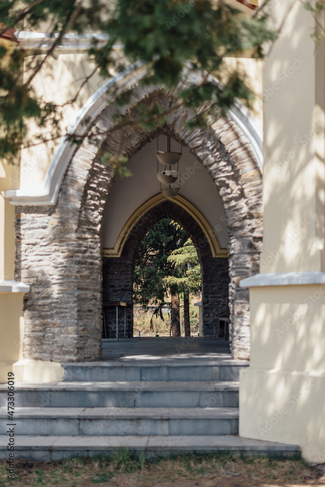 150-year-old Church entrance arches