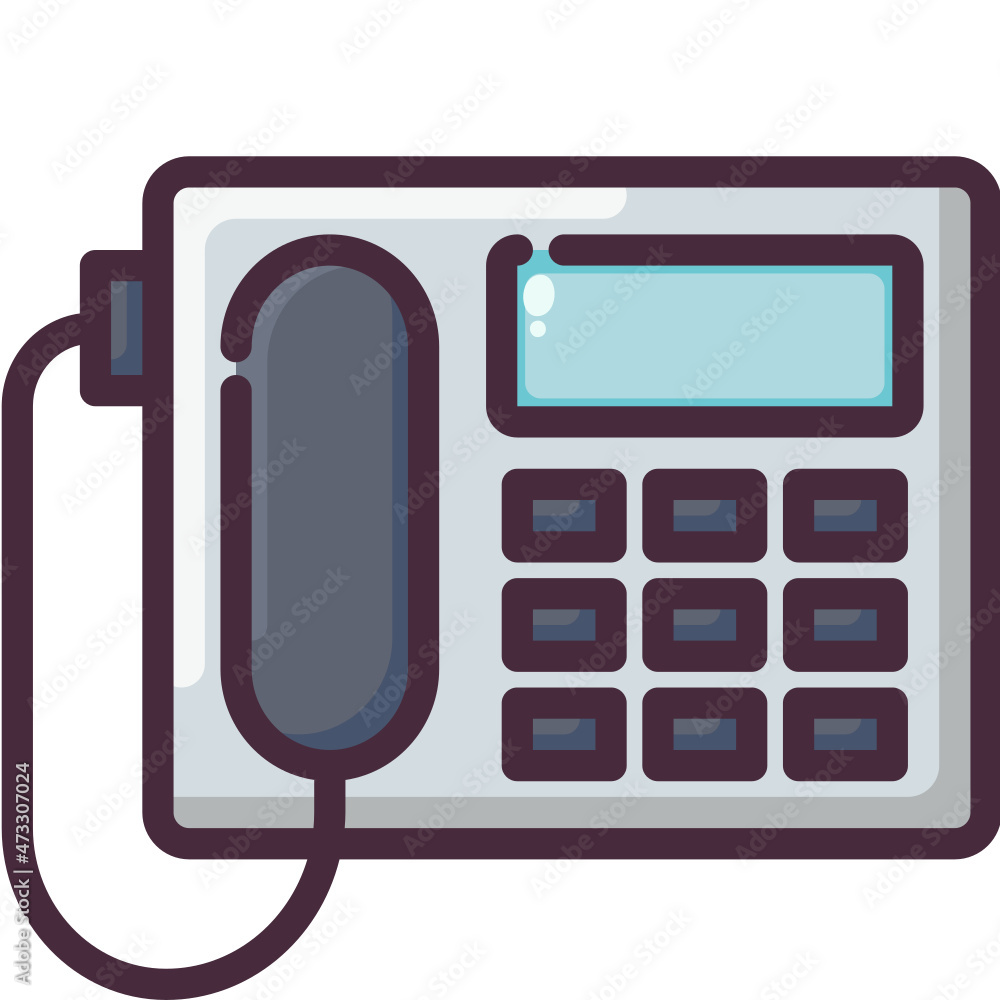 telephone line icon telephone line icon
