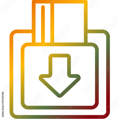 keycard gradient icon
