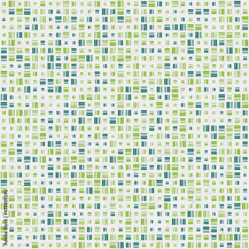 Fototapeta premium Abstract Geometric Pattern generative computational art illustration