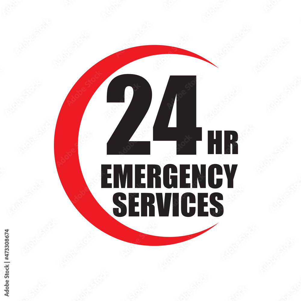 Obraz premium 24/7 emergency call 