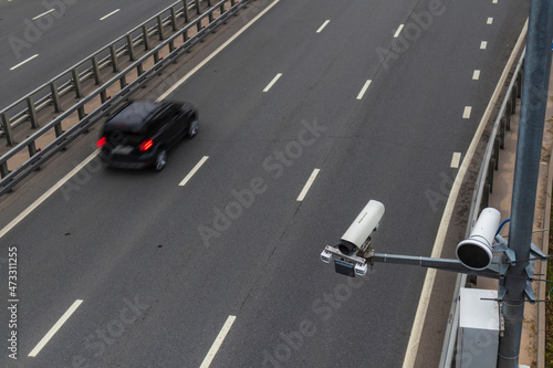 radar catch speed limit speeding ticket driving fine photo