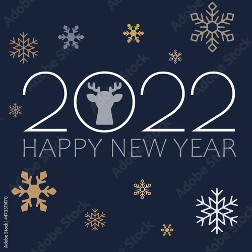 Carte Voeux Carrée 2022