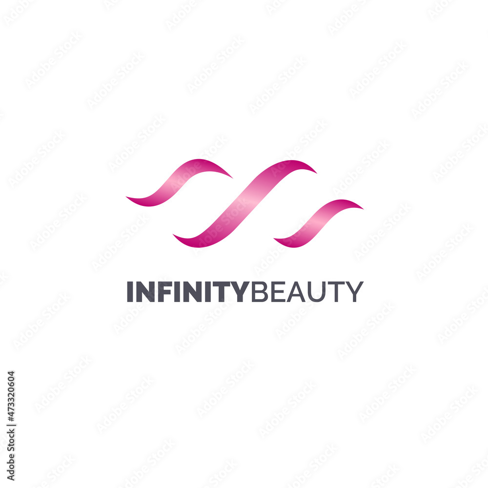 Vector logo design template for the beauty and cosmetics industry Vector logo design template for the beauty and cosmetics industry