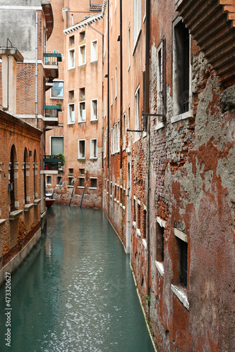Small canal in Venice, Italy © Flavijus Piliponis