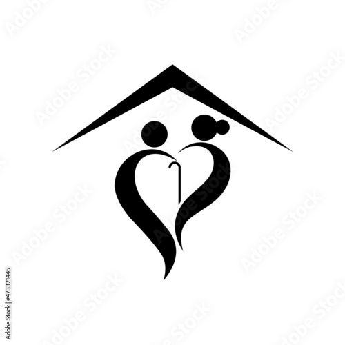 Nursing home logo design