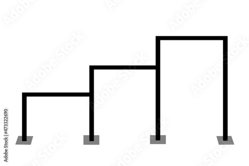 鉄棒のアイコン