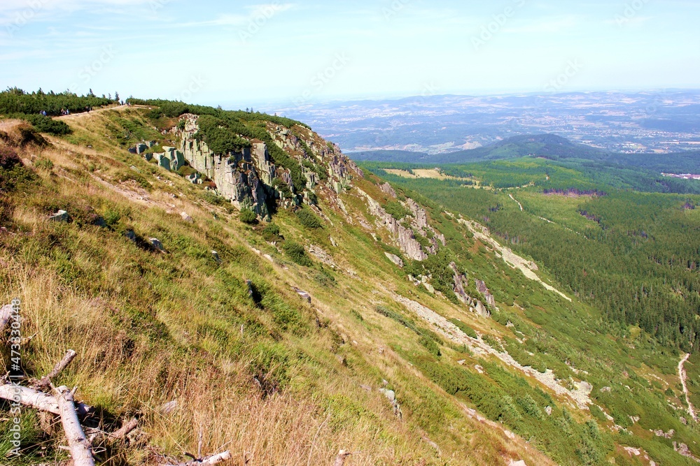 Fototapeta premium Śnieżka Poland moutain