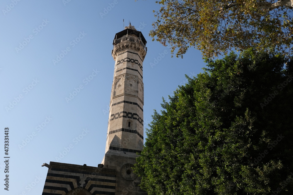 minaret of hagia sophia