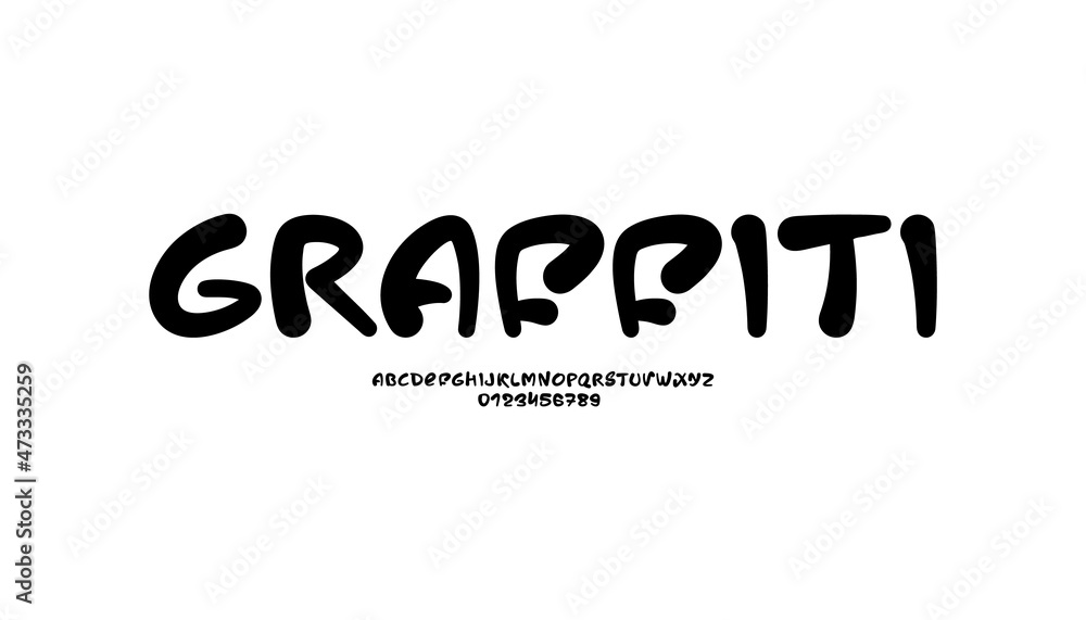 Black cursive font, handwritten script alphabet, calligraphy cursive typeface, hand drawn typeface in graffiti style Black cursive font, handwritten script alphabet, calligraphy cursive typeface, hand drawn typeface in graffiti style