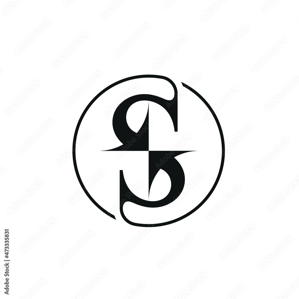 letter S arrow logo design concept letter S arrow logo design concept