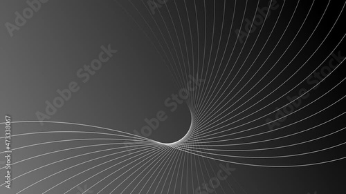 Abstract geometric liens background. Abstract swirl lines background .