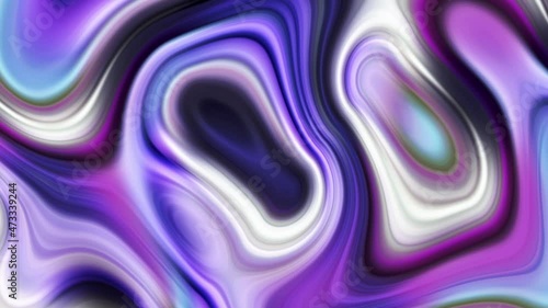 Exoplanet cosmic sea pattern, paint stains. Abstract colorful wavy liquid background. Background with abstract swirling paint effect.