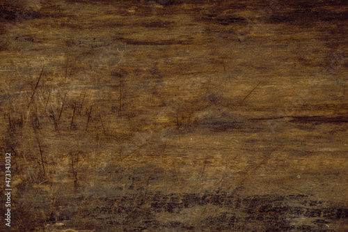 Piękne drewniane tło, brązowa zniszczona tekstura drzewa. 