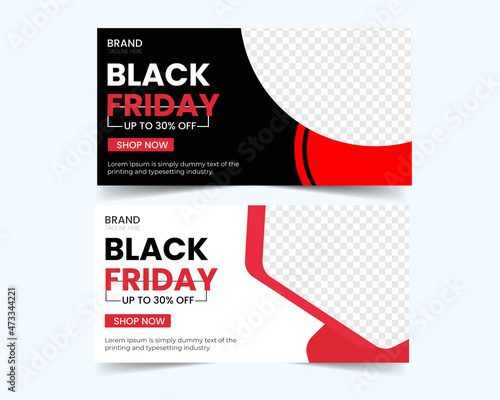 Black Friday sale banner template for Social media stories. Price off the discount background for web ads. Vector illustration.