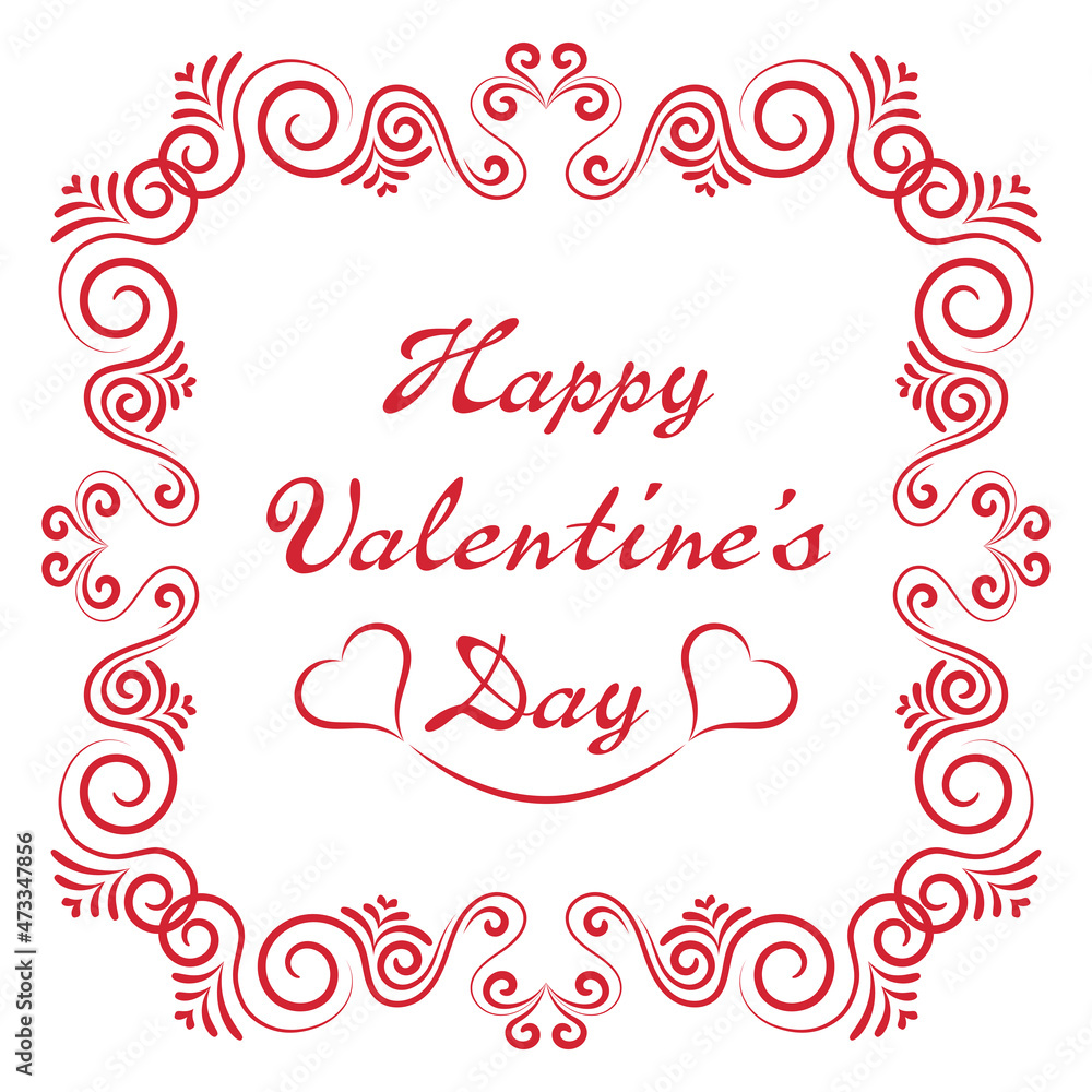 Love concept flat frame vector design. Romantic frame illustration with text and hearts to use in valentines day, love invitation, wedding card, mothers day calligraphic decorations. Love concept flat frame vector design. Romantic frame illustration with text and hearts to use in valentines day, love invitation, wedding card, mothers day calligraphic decorations.