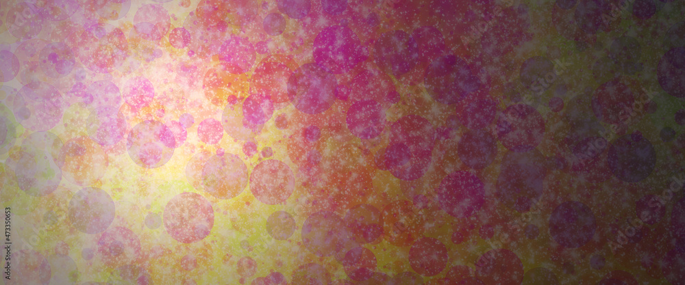 abstract colorful background with bokeh effect